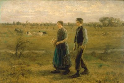 Amour timide - Jozef Israëls